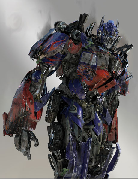 Optimus Copyright Industrial Light & Magic