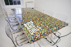 Lego boardroom table