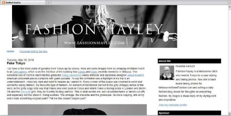 Copyright Fashion Hayley
