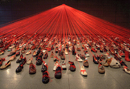 All Images Copyright Chiharu Shiota