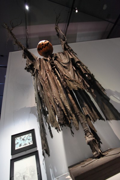 Scarecrows are one of Burton's favourite motifs.