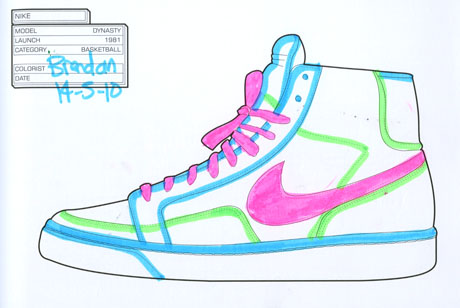 sneakerBM Nike Dynasty, 1991 by Brendan