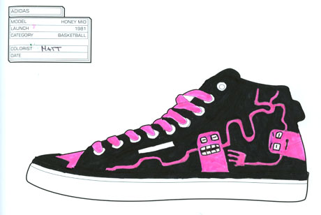 sneakerMS Adidas Honey Mid, 1981 by Matt