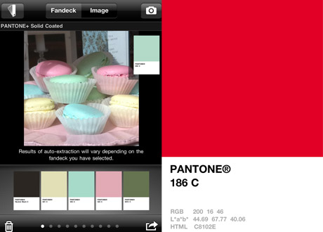 Pantone iPhone app
