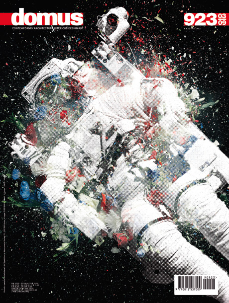 Domus Cover, March 2009, Photography: Ori Gersht, wrapping: onlab (image copyright: NASA), Publisher: Editoriale Domus, Italy. Domus Cover, March 2009, Photography: Ori Gersht, wrapping: onlab (image copyright: NASA), Publisher: Editoriale Domus, Italy.