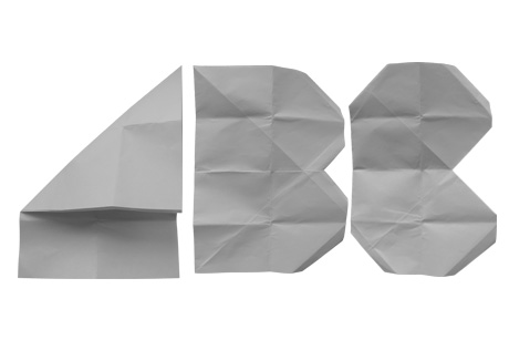 A,B,C. Vladimir Tomin's folded paper type A,B,C. Vladimir Tomin's folded paper type