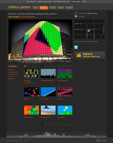 Rundle Lantern simulator website Rundle Lantern simulator website