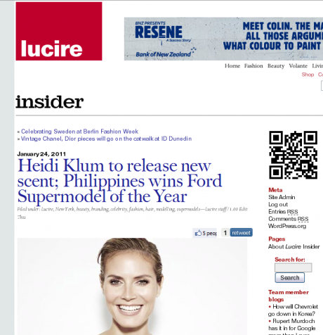 The headline is set in JY Fiduci, an embedded font. The writer believes it is not as sharp as a regularly installed font.
