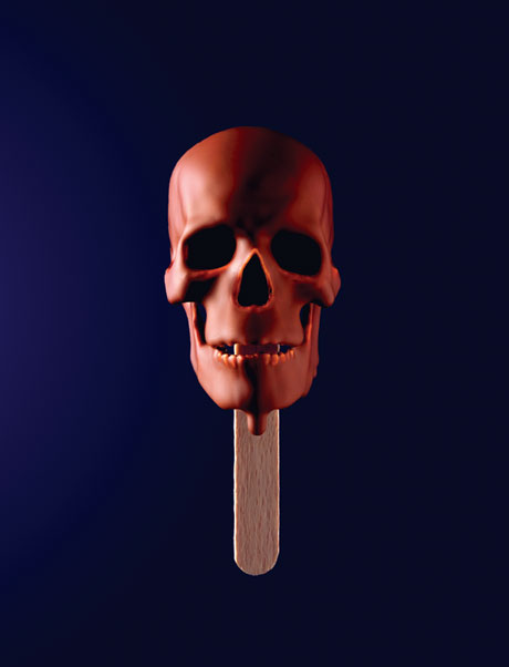 Chocolate Skull Chocolate Skull