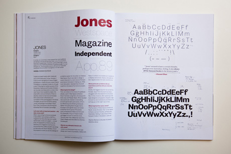 The Typeface Jones