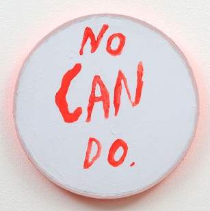 No Can do, acrylic on canvas 2010