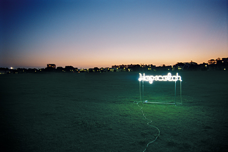 Hopscotch Films identity. Hopscotch Films, 2002. A trademark, motion identity spot and still set for an art house film distributor.