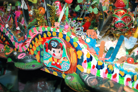 Paul Yore_Happy-Rainbow-Mountain-(Detail)-2012